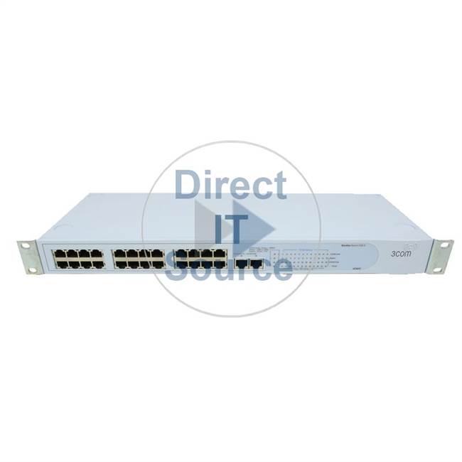 3Com 3C16472 - 24-Port Baseline 2126-G Unmanaged 10/100 2X 10/100/1000 Uplink Port Switch