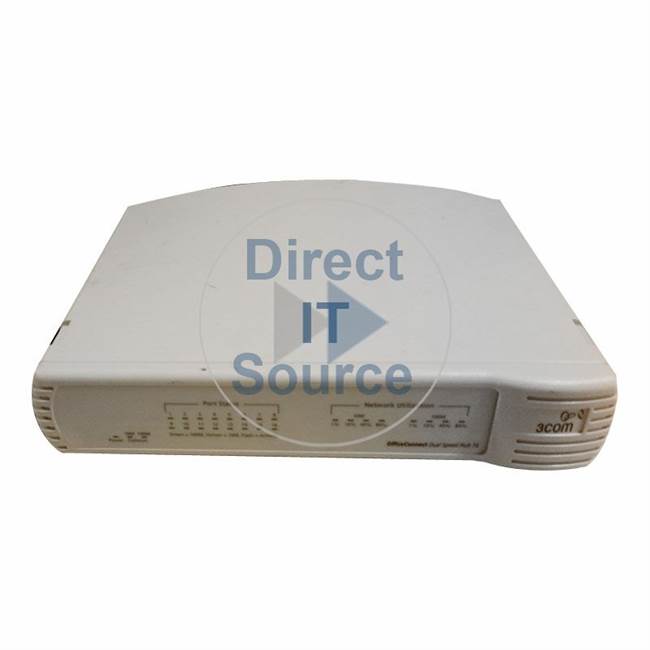 3Com 3C16754 - 10Base-T 100Base-TX Dual Speed 16-Port Ethernet Hub