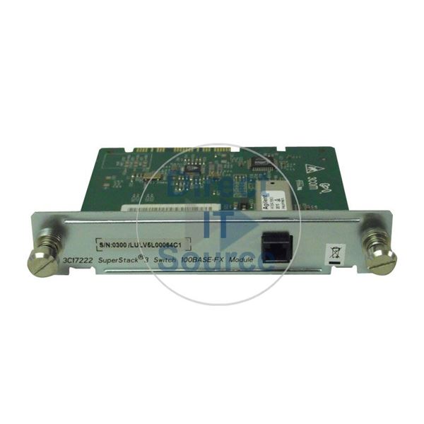 3Com 3C17222 - 1000Base-Fx Superstack-3 E4400 Fiber Optic Module