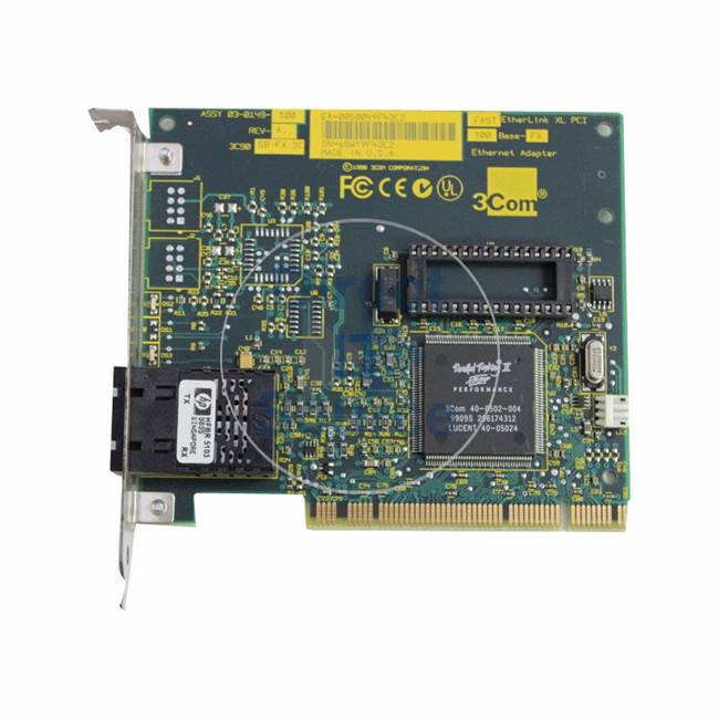 3Com 3C905B-FX-SC - 100FX Fast Etherlink Xl PCI NIC Card