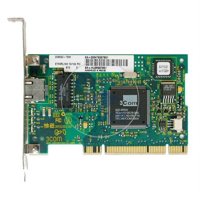 3Com 3C905C-TXM - Ethernet PCI Adapter
