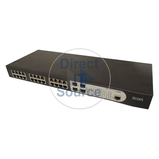 3Com 3CBLSG24 - Baseline 2924-SFP 24-Port 1000BT 4SFP/1000BT Switch