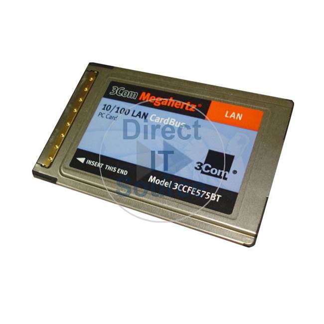 3Com 3CCFE575BT - 10/100 PCMCIA Network Adapter