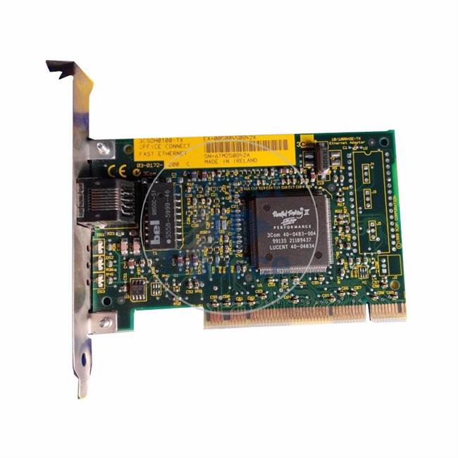 3Com 3CSOH0100-TX - 10/100 Base-TX Network Interface Card