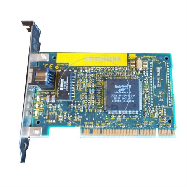 3Com 3CSOHO100-TX - 10/100TX PCI Fast Ethernet Adapter