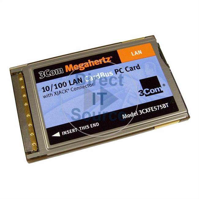 3Com 3CXFE575BT - 10/100 Network Pc Card