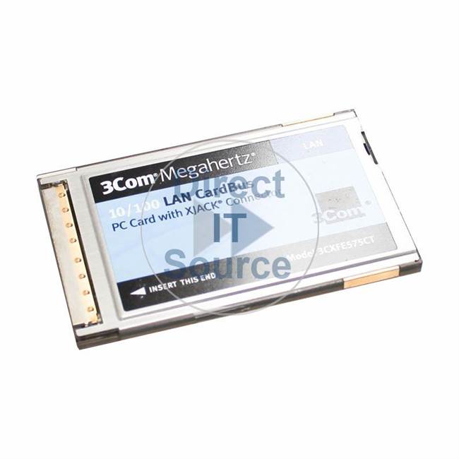 3Com 3CXFE575CT - 10/100 LAN Card BUS Pc Card