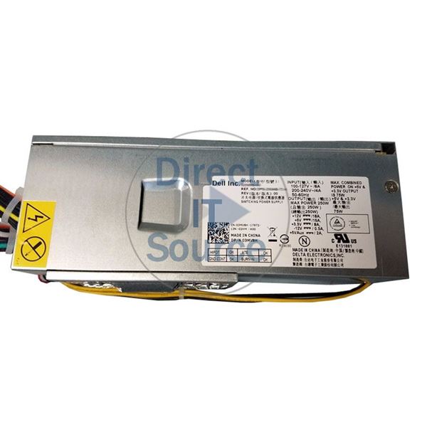 Dell 3MV8H - 250W Power Supply For OptiPlex 790