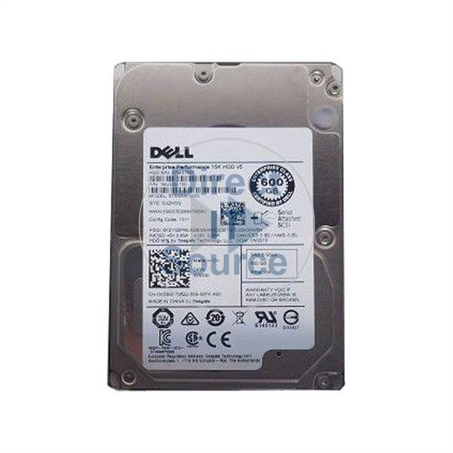 Dell 400-ADPJ - 600GB 15 SAS 2.5Inch Cache Hard Drive