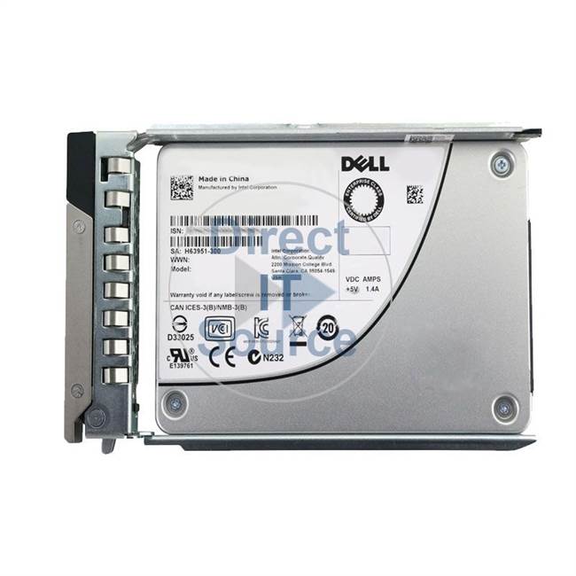 Dell 400-BBQE - 960GB SAS 2.5" SSD