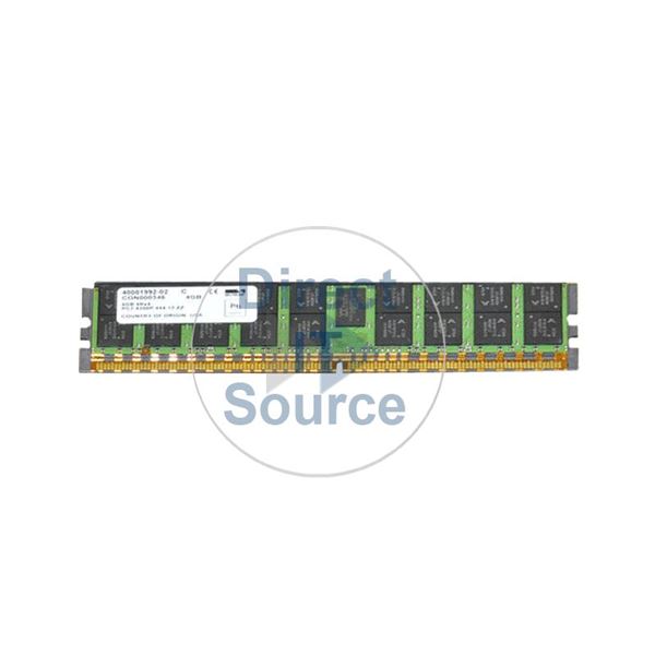 HP 40001992-02 - 4GB DDR2 PC2-4200 ECC Registered 240-Pins Memory