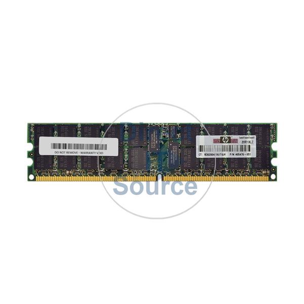 HP 405476-051 - 2GB DDR2 PC2-5300 ECC REGISTERED 240 Pins Memory
