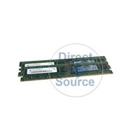 HP 408851-B21 - 2GB 2x1GB DDR2 PC2-5300 ECC Registered Memory