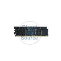 HP 408853-B21 - 4GB 2x2GB DDR2 PC2-5300 ECC Registered 240-Pins Memory