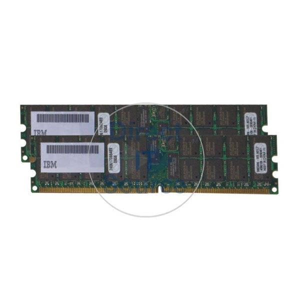 IBM 40R2827 - 8GB 2x4GB DDR2 PC2-3200 ECC Registered 240-Pins Memory