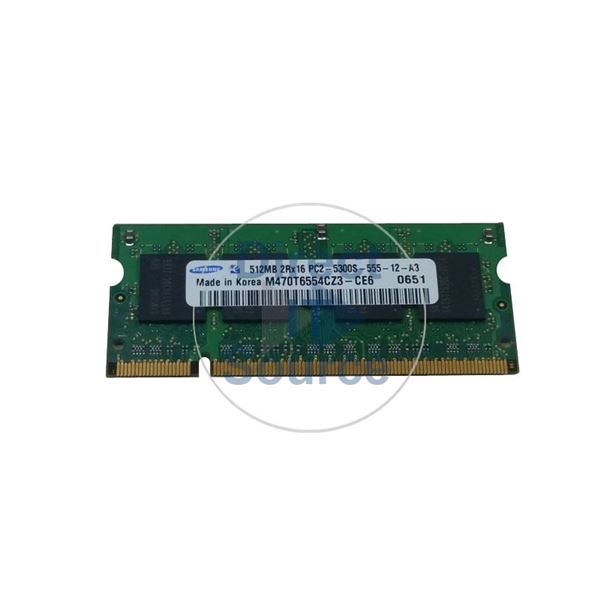 HP 419151-001 - 512MB DDR2 PC2-5300 Non-ECC Memory