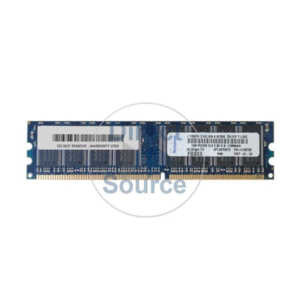 IBM 41A1300 - 1GB DDR PC-3200 240-Pins Memory
