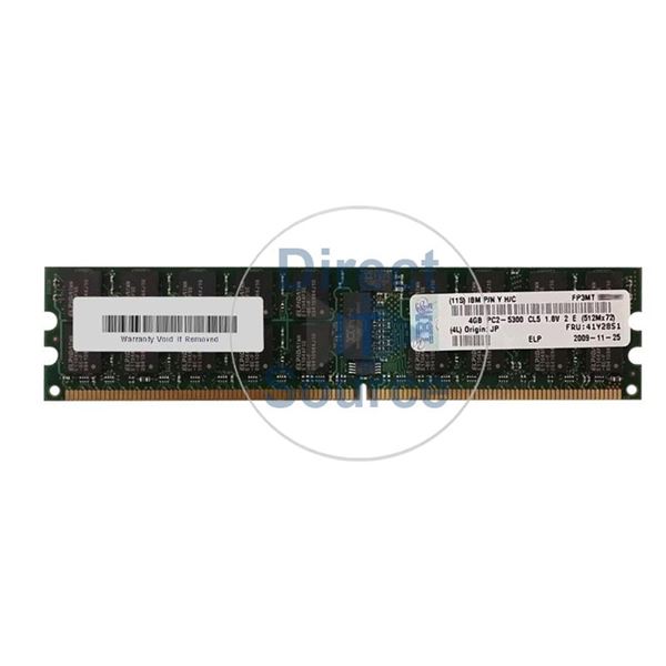 IBM 41Y2851 - 4GB DDR2 PC2-5300 ECC Registered 240-Pins Memory