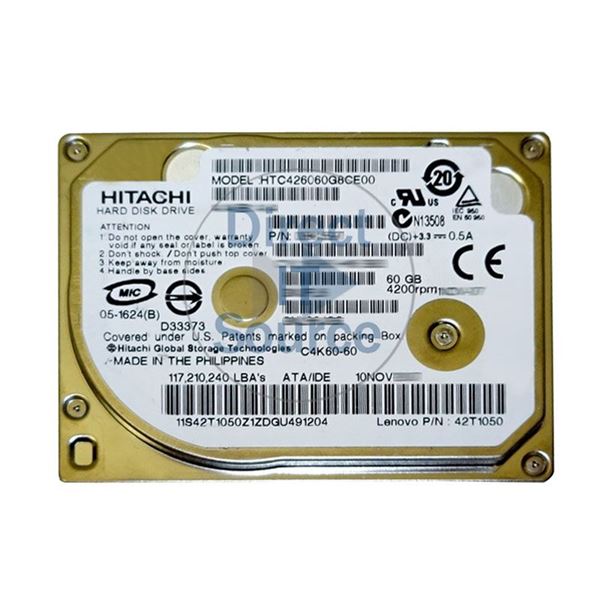 Lenovo 42T1050 - 60GB 4.2K IDE 1.8" Hard Drive