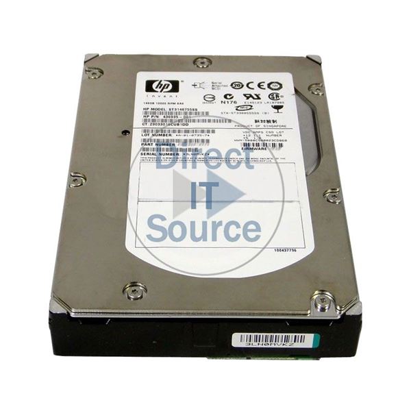 HP 436935-001 - 146GB 10K SAS 3.0Gbps 3.5" Hard Drive