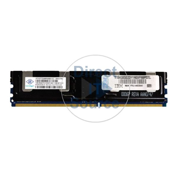 IBM 43X5033 - 1GB DDR2 PC2-5300 ECC Fully Buffered 240-Pins Memory