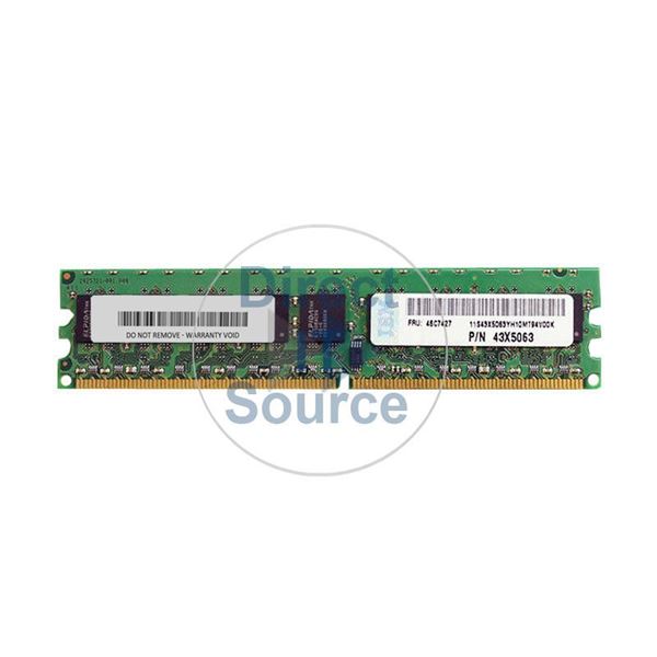 IBM 43X5063 - 2GB DDR2 PC2-6400 ECC 240-Pins Memory