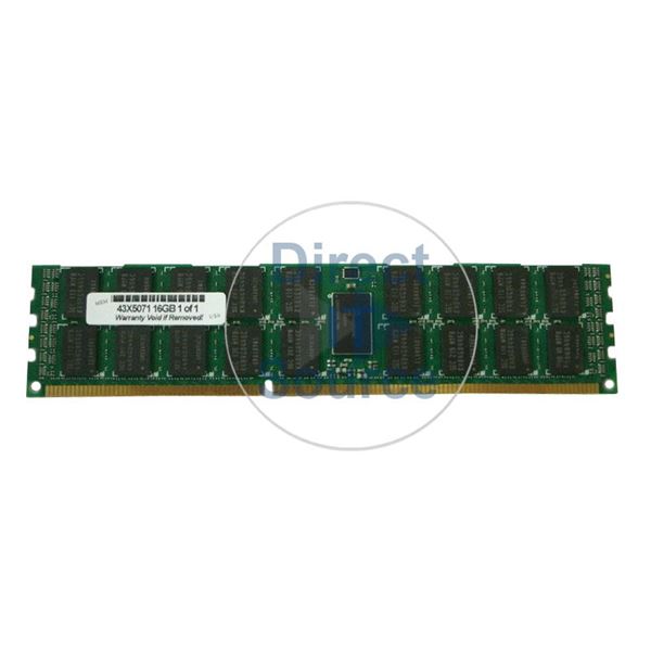 IBM 43X5071 - 16GB DDR3 PC3-8500 ECC Registered 240-Pins Memory