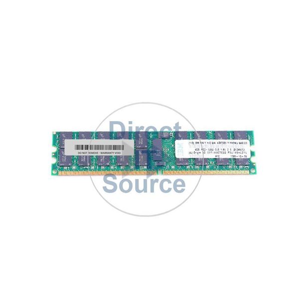 IBM 43X5281 - 4GB DDR2 PC2-5300 ECC Memory