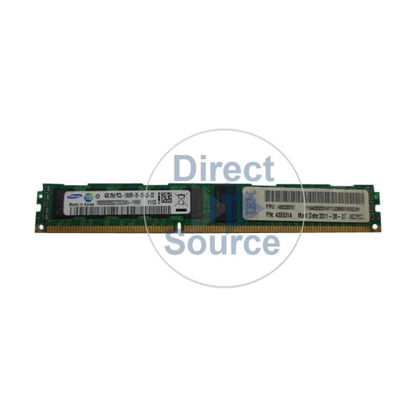 IBM 43X5314 - 4GB DDR3 PC3-10600 ECC Registered Memory