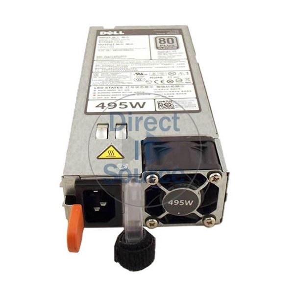 Dell 462-7443 - 495W Power Supply For PowerEdge R620 Server
