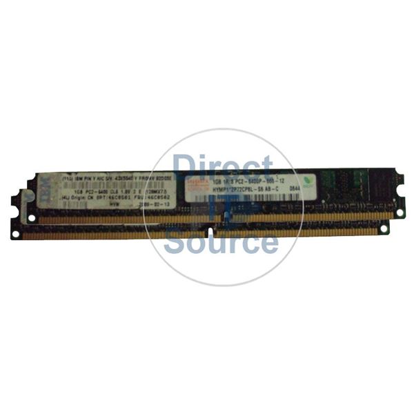 IBM 46C0501 - 2GB 2x1GB DDR2 PC2-6400 ECC 184-Pins Memory