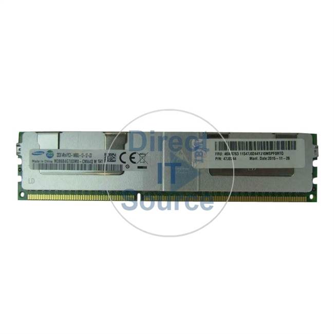 IBM 46W0763 - 32GB DDR3 PC3-14900 ECC Registered 240-Pins Memory