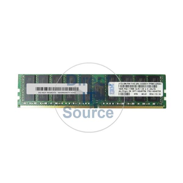 IBM 46W0795 - 16GB DDR4 PC4-17000 ECC Registered 288-Pins Memory