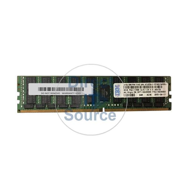 IBM 46W0800 - 32GB DDR4 PC4-17000 ECC Registered 288-Pins Memory