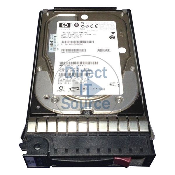 HP 481653-002 - 146.8GB 15K SAS 3.0Gbps 3.5" Hard Drive