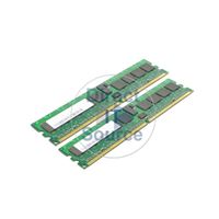 HP 483403-S21 - 8GB 2x4GB DDR2 PC2-5300 ECC Registered 240-Pins Memory