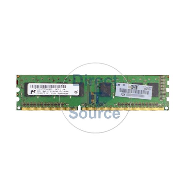HP 497157-D88 - 2GB DDR3 PC3-10600 Non-ECC Unbuffered 240-Pins Memory