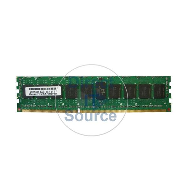 IBM 49Y1381 - 8GB DDR3 PC3-8500 ECC Registered 240-Pins Memory