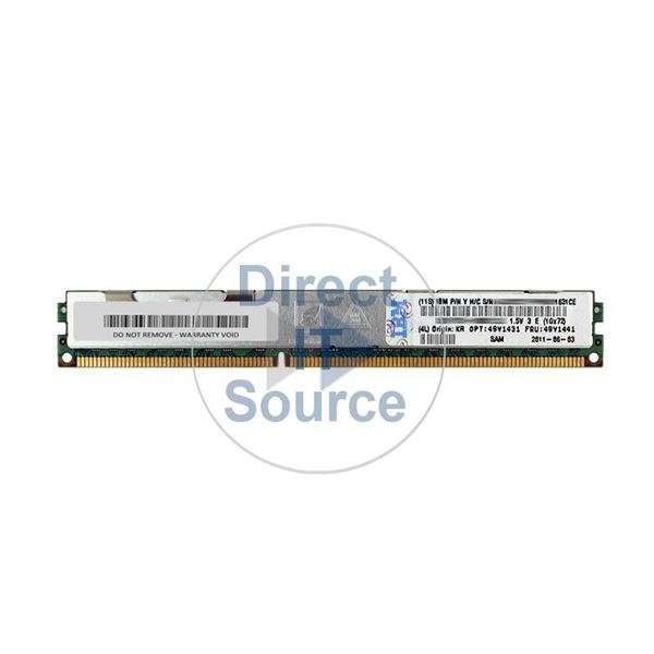 IBM 49Y1437 - 1GB DDR3 PC3-10600 ECC Registered Memory