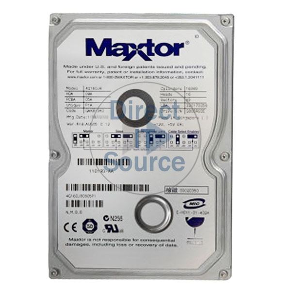 Maxtor 4G160J8-0805P1 - 160GB 5.4K ATA/133 3.5" 2MB Cache Hard Drive