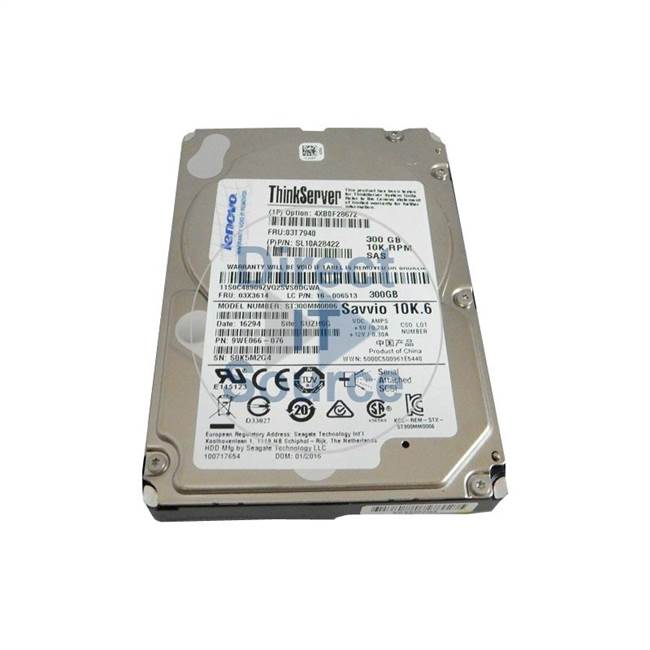 Lenovo 4XB0F28672 - 300GB 10K SAS 2.5" Hard Drive