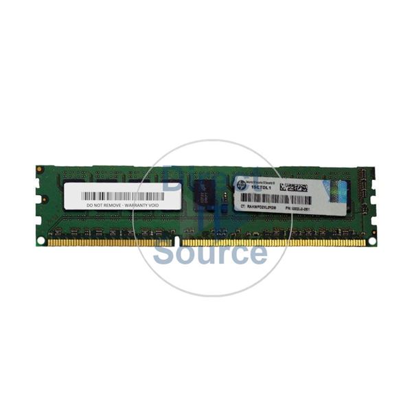 HP 500208-061 - 1GB DDR3 PC3-10600 ECC UNBUFFERED 240 Pins Memory
