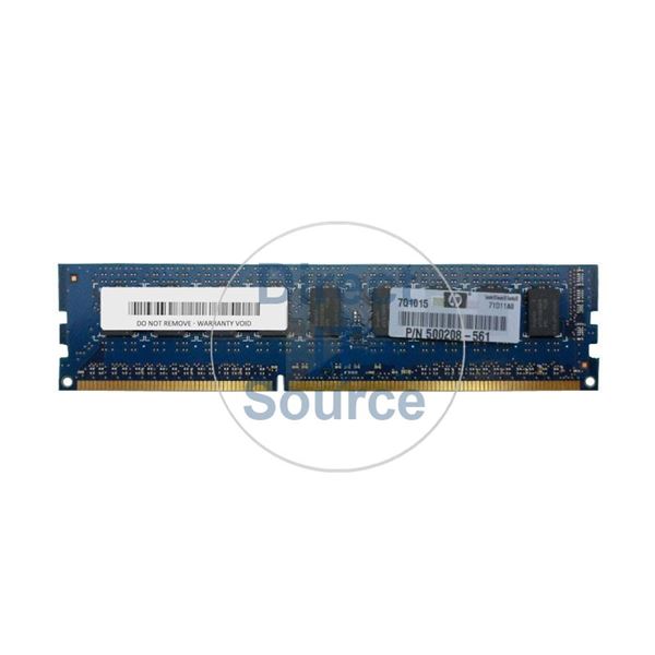 HP 500208-561 - 1GB DDR3 PC3-10600 ECC UNBUFFERED 240 Pins Memory