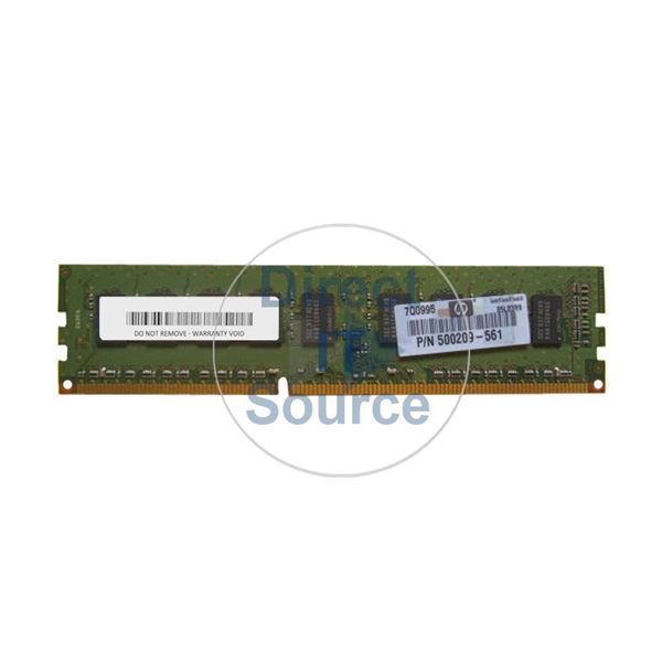 HP 500209-561 - 2GB DDR3 PC3-10600 ECC UNBUFFERED 240 Pins Memory