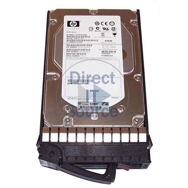 HP 516810-001 - 300GB 15K SAS 6.0Gbps 3.5" Hard Drive