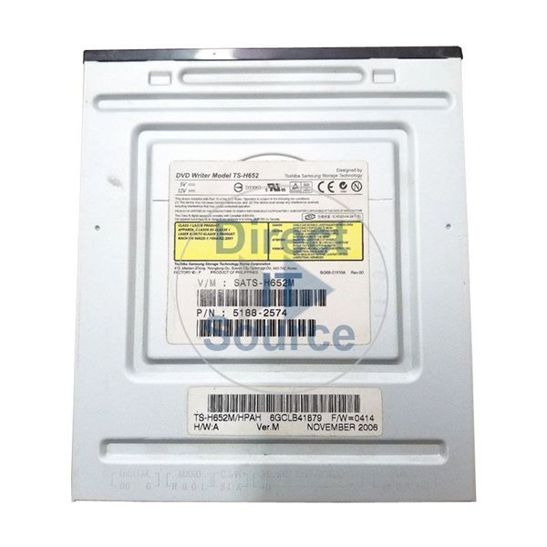 HP 5188-2574 - 16x DVD-R-RW Dual Layer Lightscribe Optical Drive