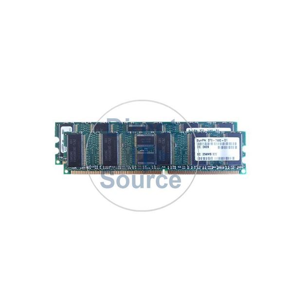 Sun 540-6399 - 512MB 2x256MB DDR PC-2700 ECC Registered 184-Pins Memory