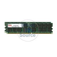Sun 540-6402 - 4GB 2x2GB DDR PC-2700 ECC Registered 184-Pins Memory