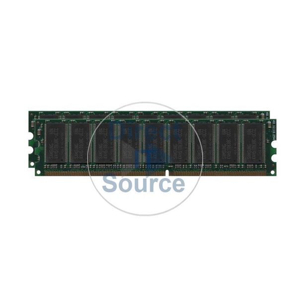 Sun 540-6465 - 2GB 2x1GB DDR PC-3200 ECC 184-Pins Memory