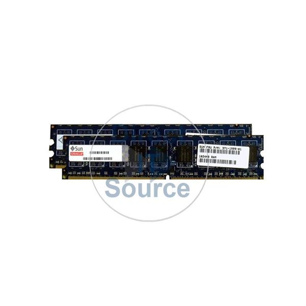 Sun 540-7059 - 2GB 2x1GB DDR PC-2100 ECC Unbuffered Memory